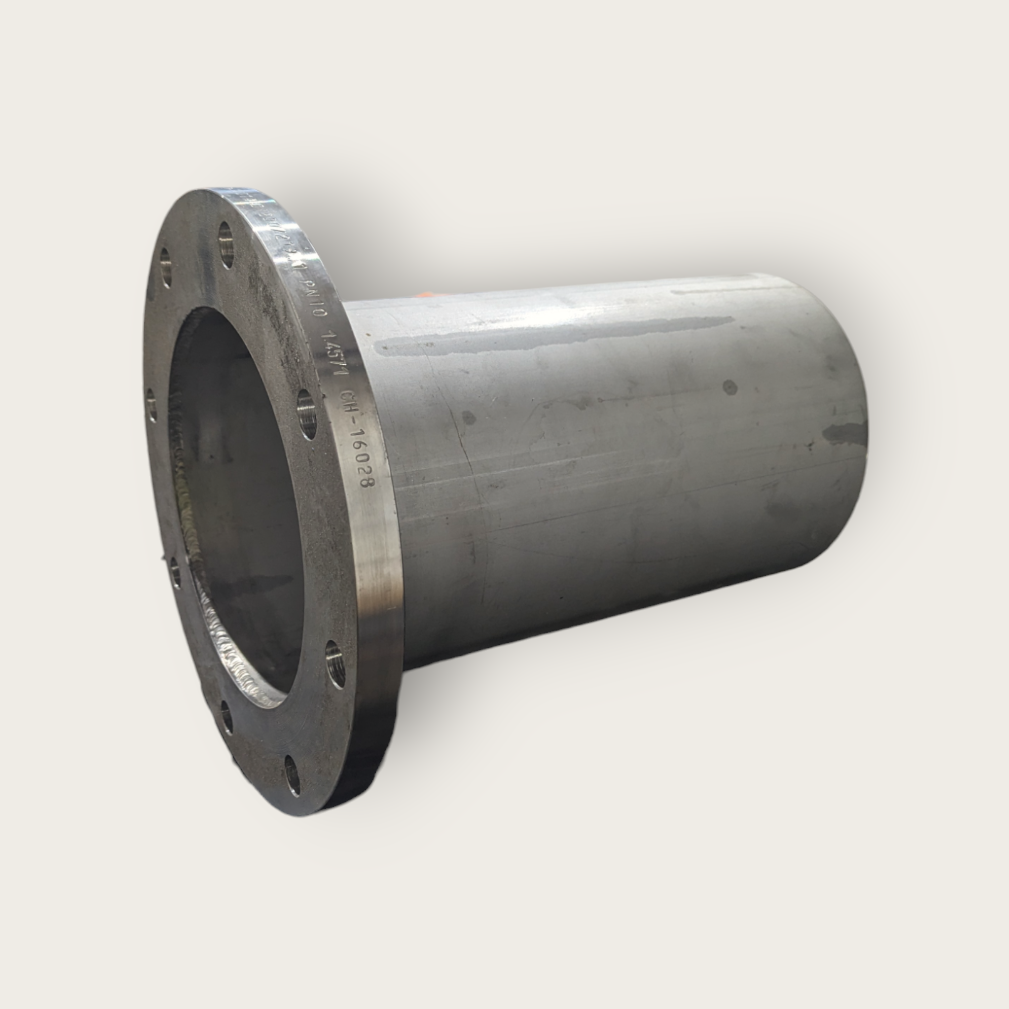 F-Stück Vorschweißflansch Edelstahl